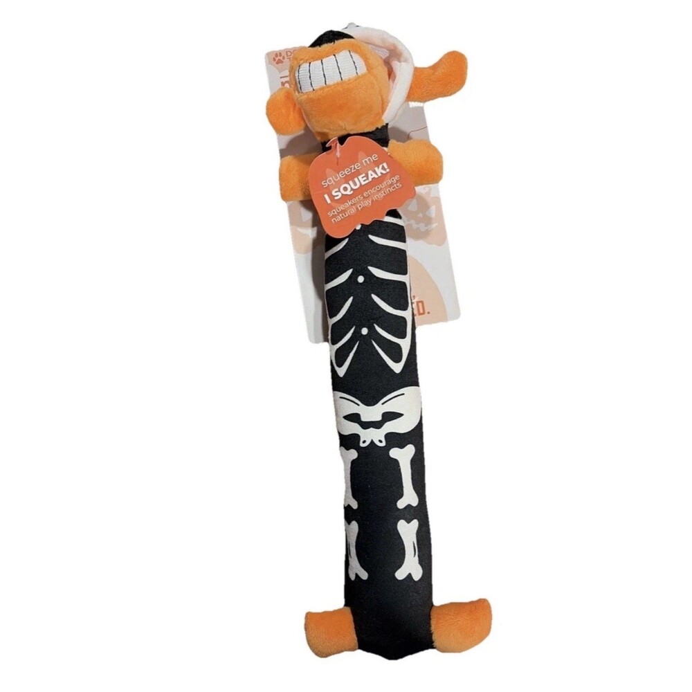 Multipet Dog Toy Loofa Dog Soft Plush Squeaker New